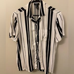 Mens Short Sleeve Button Down Forever 21
